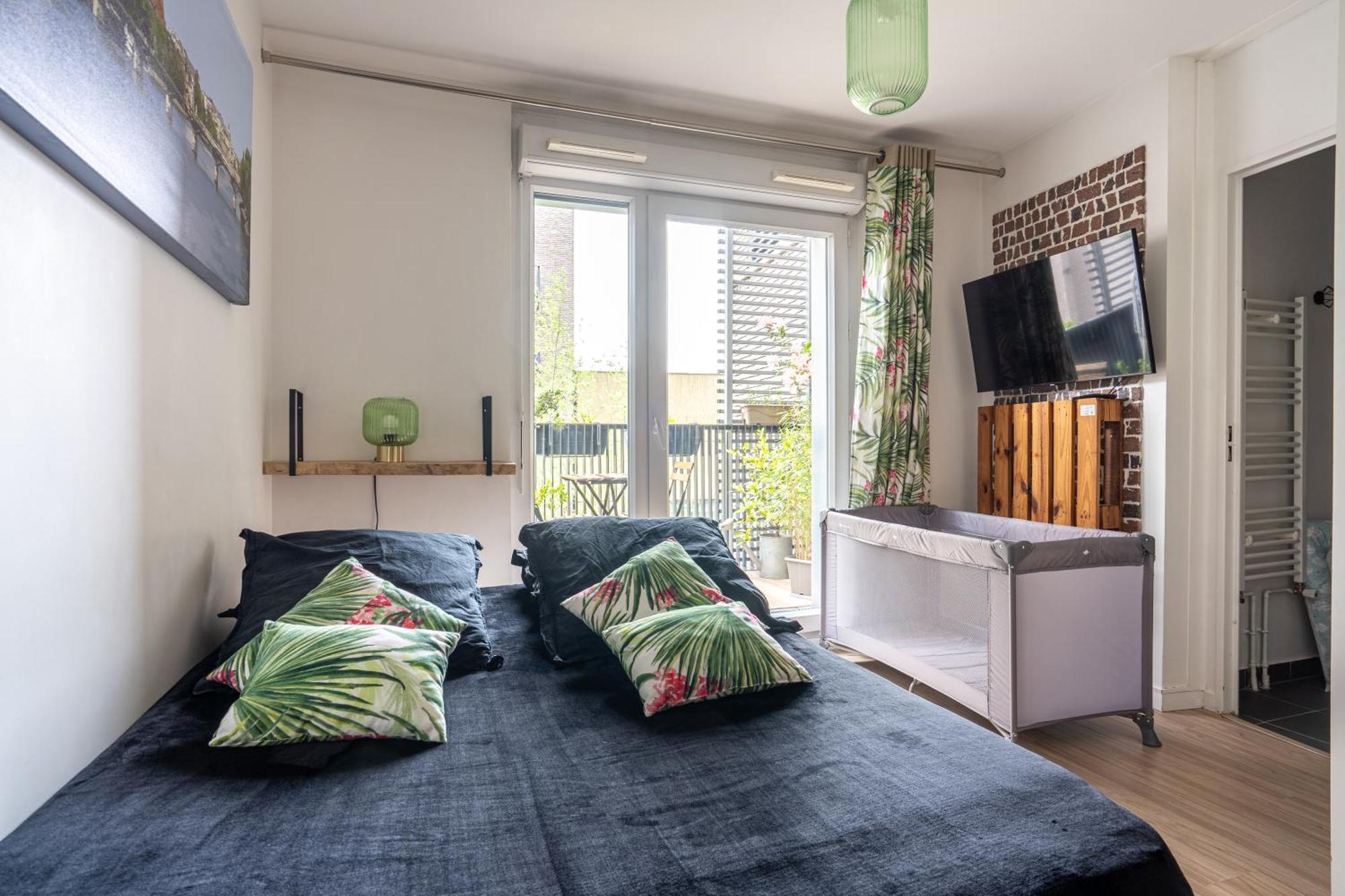 Joli Appartement Dans Eco Quartier Residentiel Saint-Ouen (Seine-Saint-Denis) Exterior foto