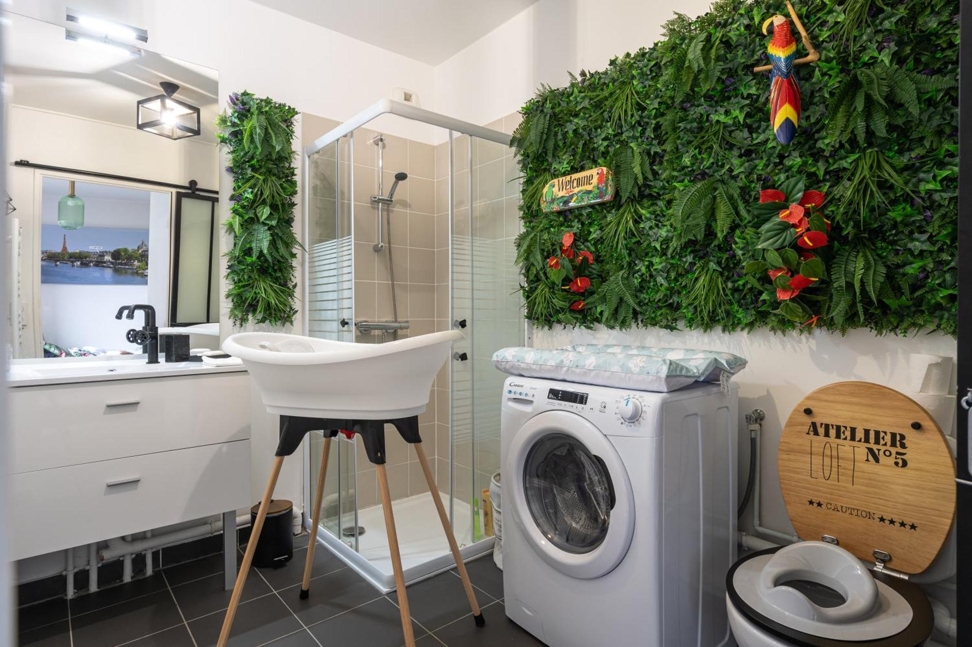 Joli Appartement Dans Eco Quartier Residentiel Saint-Ouen (Seine-Saint-Denis) Exterior foto